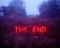 The End #2 – Jung Lee, Neon, Text, Installation, Symbole, Nature, Landscape