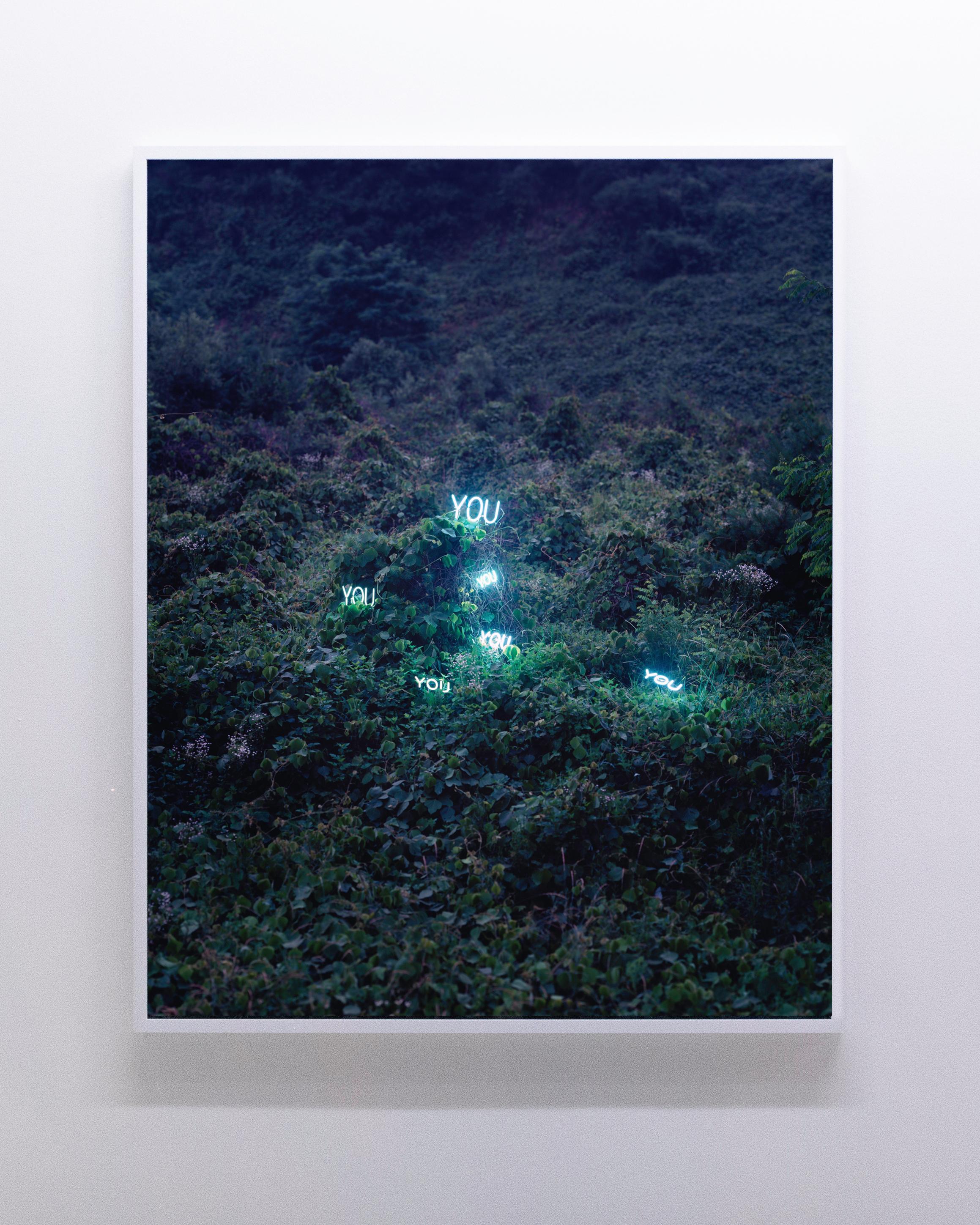 You, You, You......, From the Series 'Aporia' – Jung Lee, Neon, Landscape, Neon For Sale 4