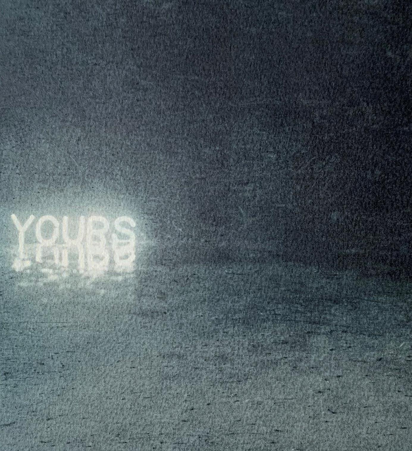 Yours (Blue), 2021 – Jung Lee, Neon, Text, Installation, Symbole, Landscape For Sale 2