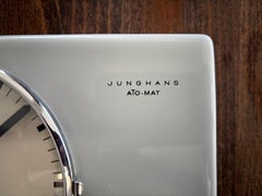 Junghans Ato-Mat Wall Clock with Timer, 1960s, Design Max Bill