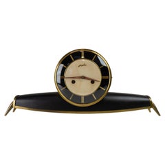 Junghans Mid-Century Modern Mantel Clock, 1950s.