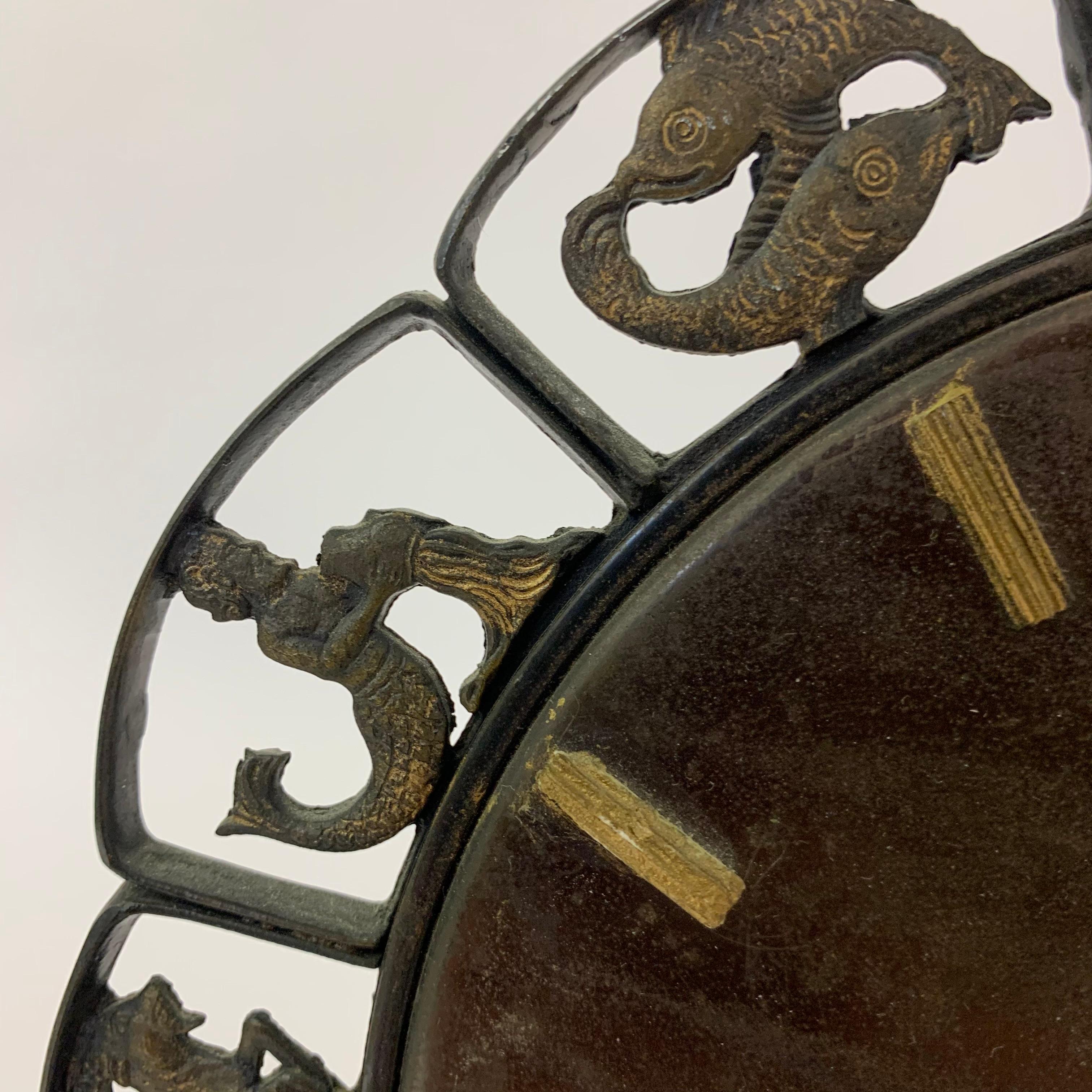 Junghans modernist Zodiac clock, 1970’s For Sale 14