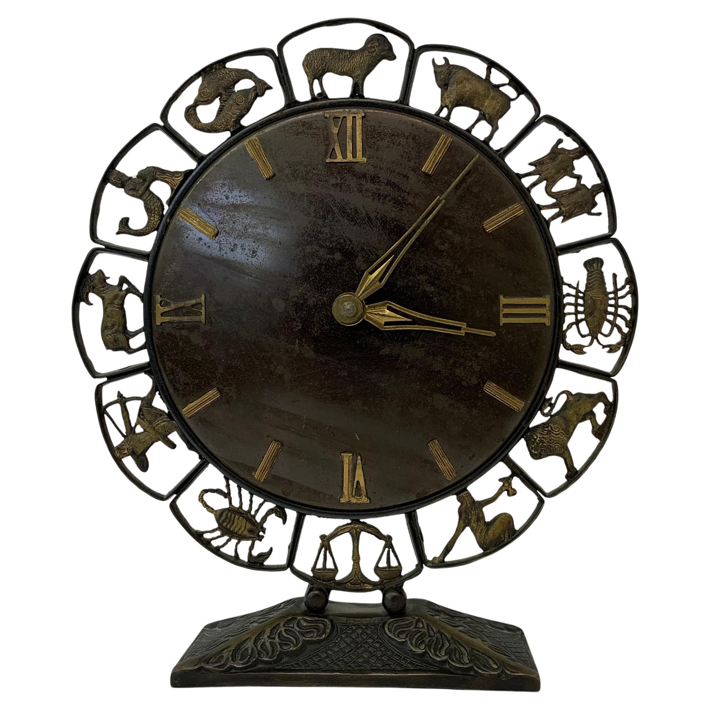 Orologio modernista Junghans Zodiac, anni '70