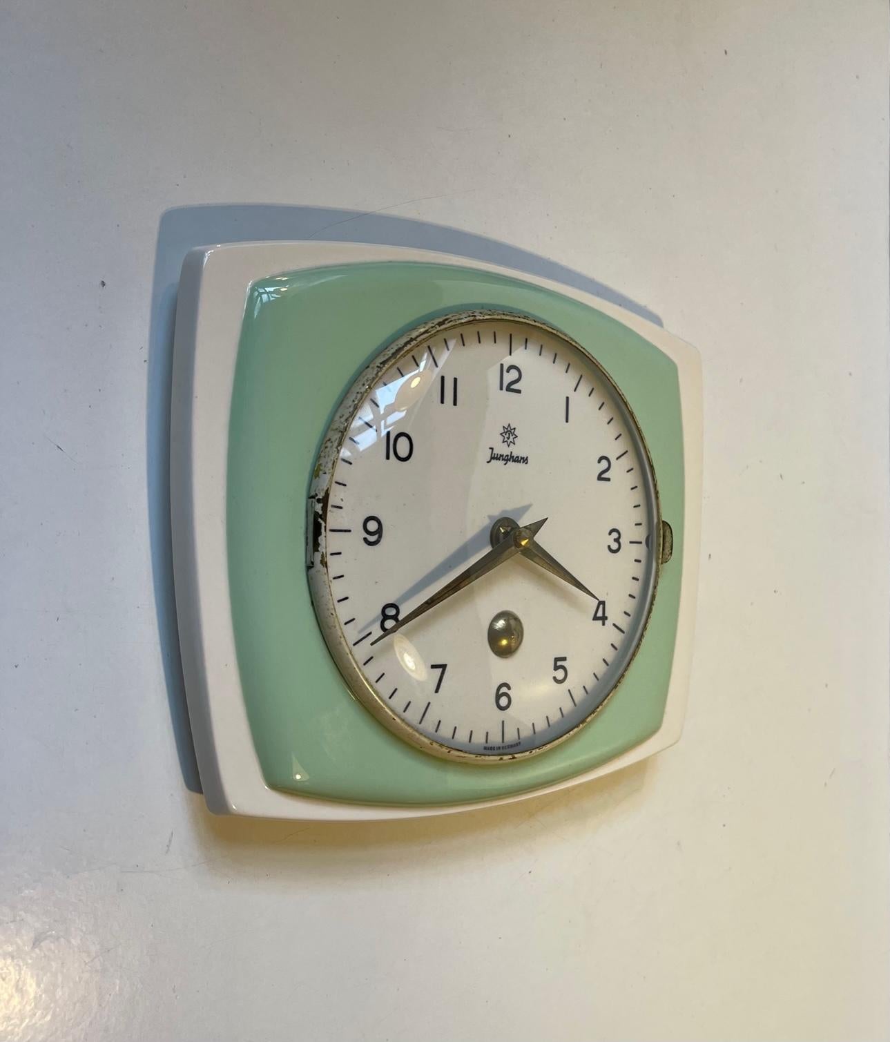 junghans wall clock vintage