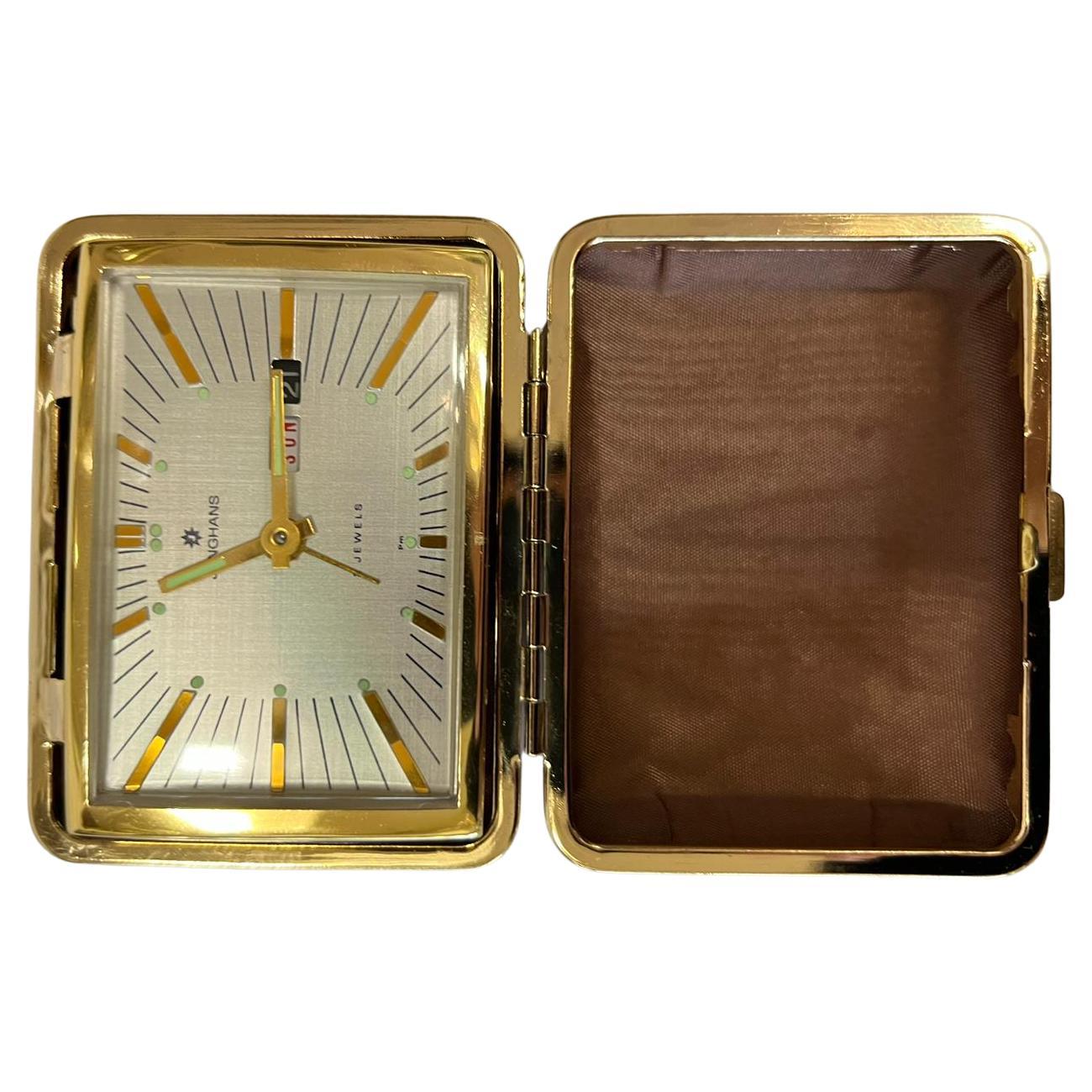 Mid-20th Century Junghans, travel alarm clock, 1950 For Sale