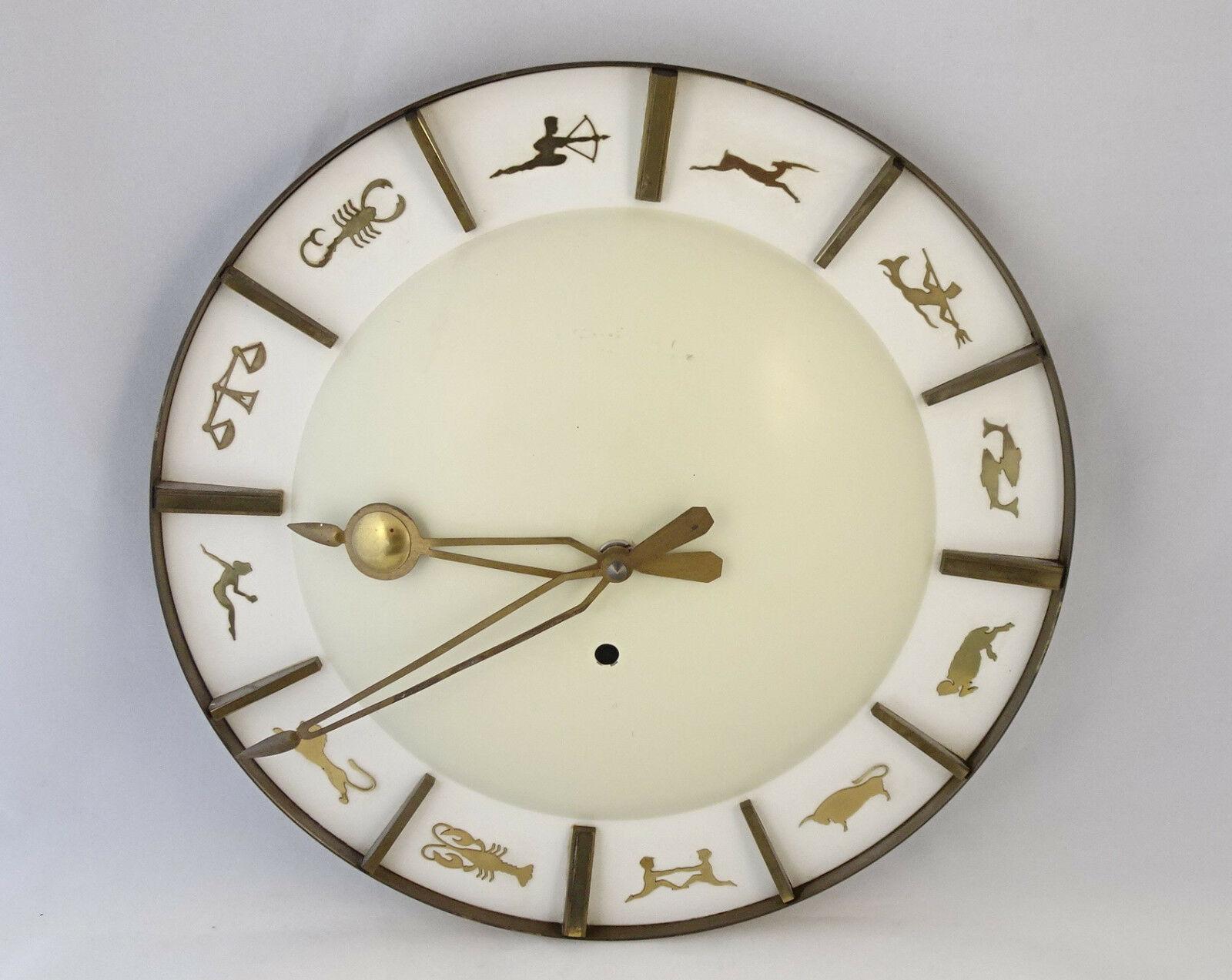 German Junghans Zodiac Wall Clock