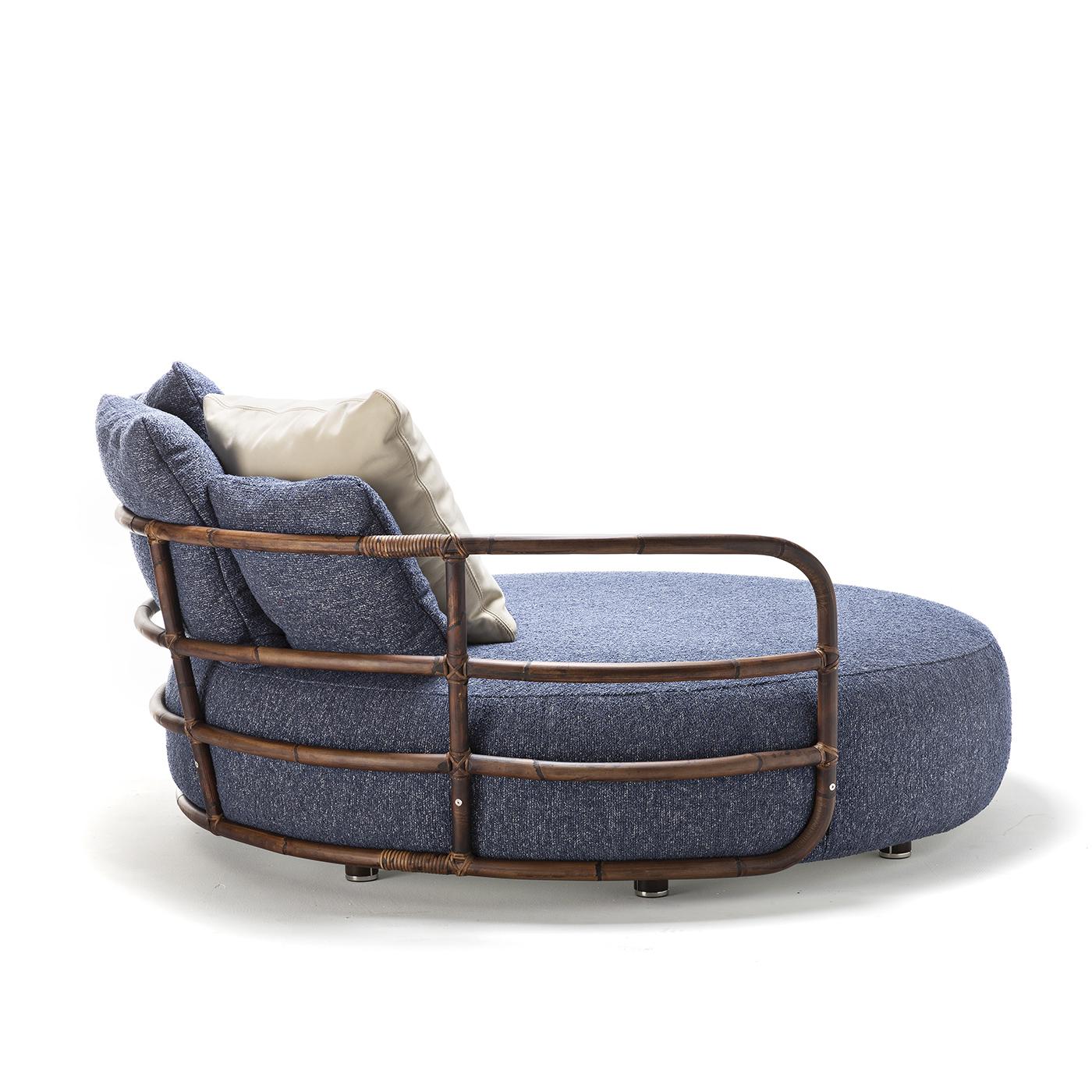 XXI secolo e contemporaneo Daybed Jungling Blue di Massimo Castagna in vendita