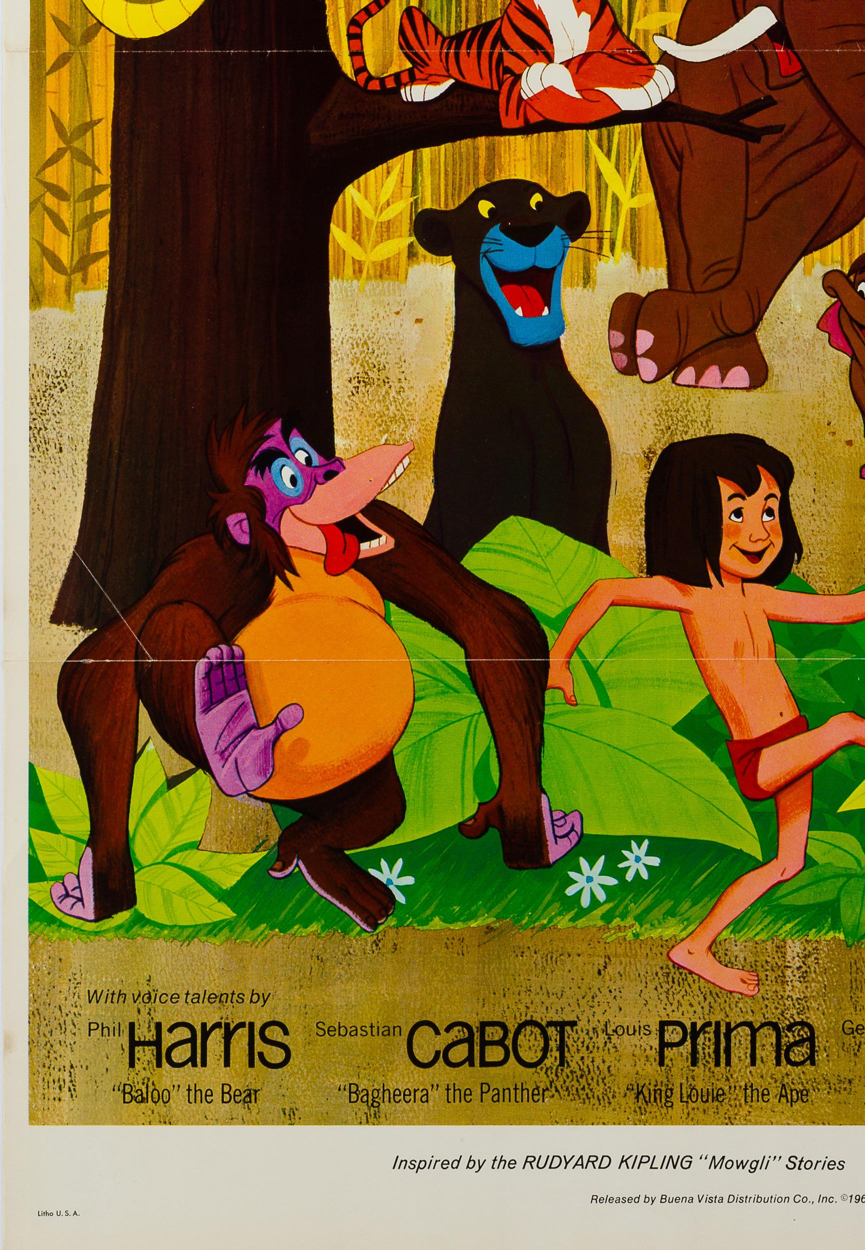 original jungle book poster