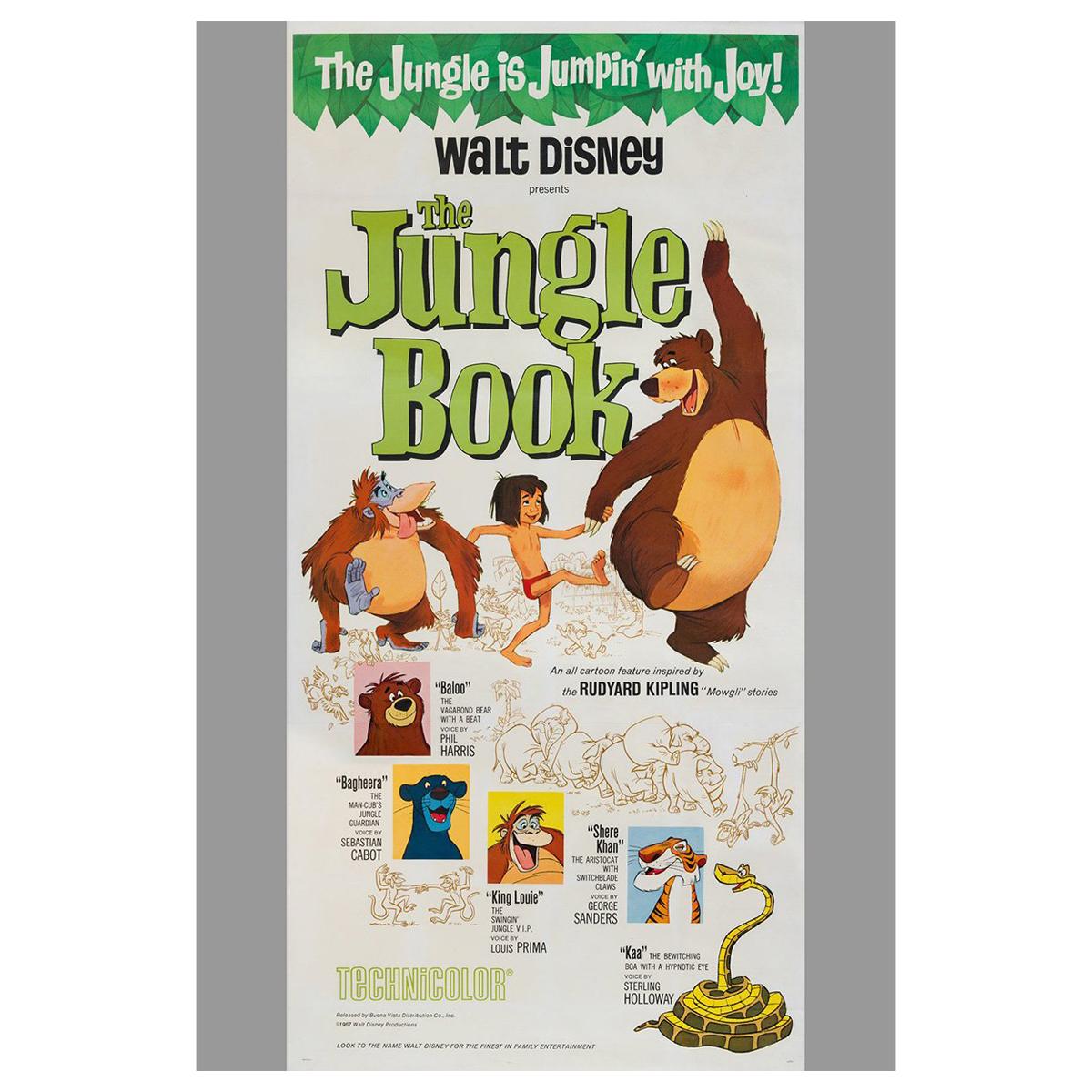 Jungle Book, the '1967' Poster