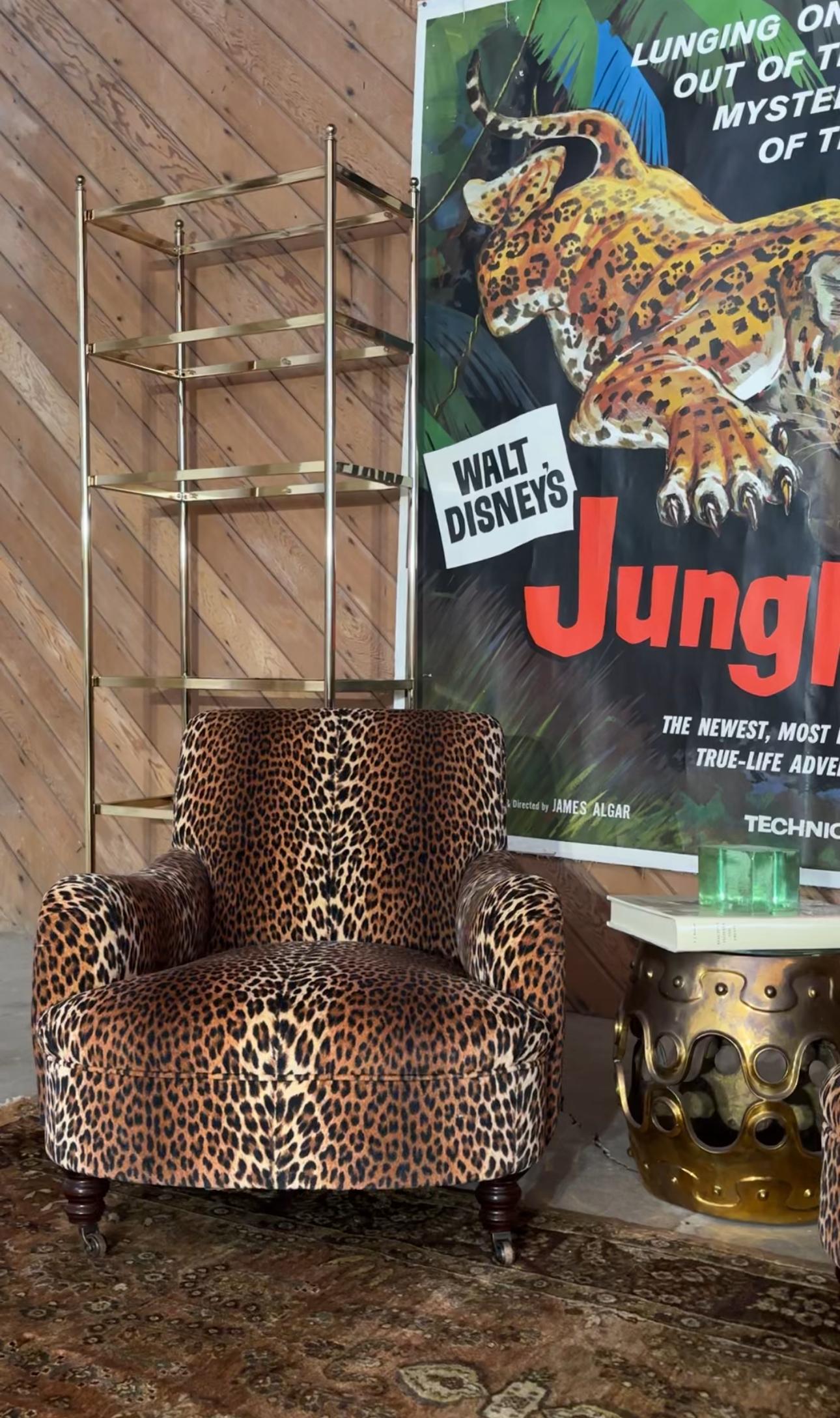 Dschungel Katze Disney Film Poster auf Leinen 7ft 1960 (Moderne der Mitte des Jahrhunderts) im Angebot