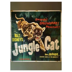 Vintage Jungle Cat, Unframed Poster, 1960