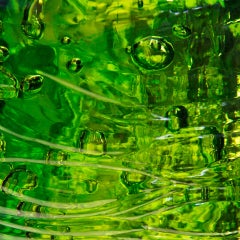 Jungle Contemporary Vase, Large, in Monochrome Lime Green by Jacopo Foggini