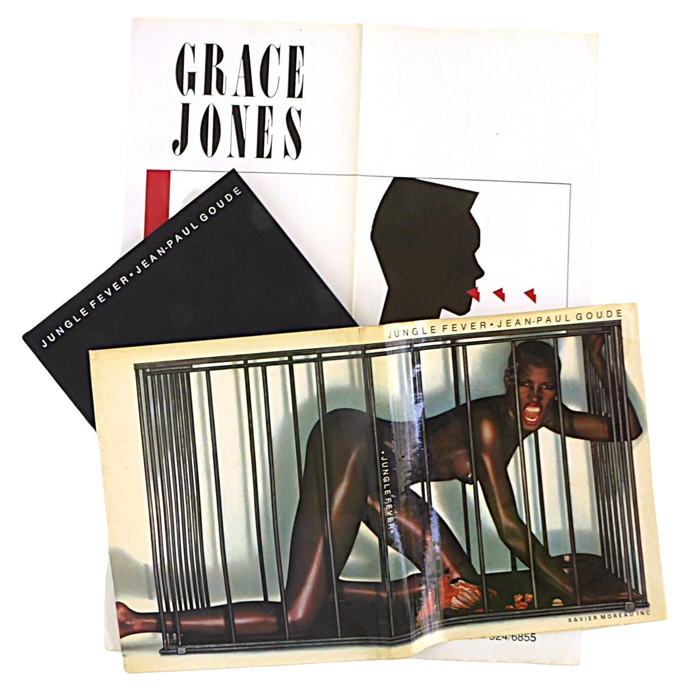 Jungle Fever Book Jean-Paul Goude 1981 + Grace Jones New Jungle Fever Book Jean-Paul Goude 1981 + Grace Jones New