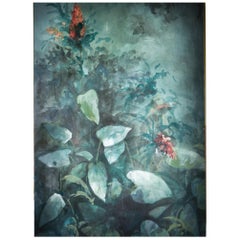 Jungle, Hand Painted Wallpaper - Made in Italy - customizable