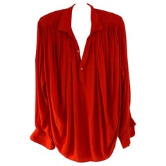 Jungle Jap by Kenzo 1970s Draped Tunic