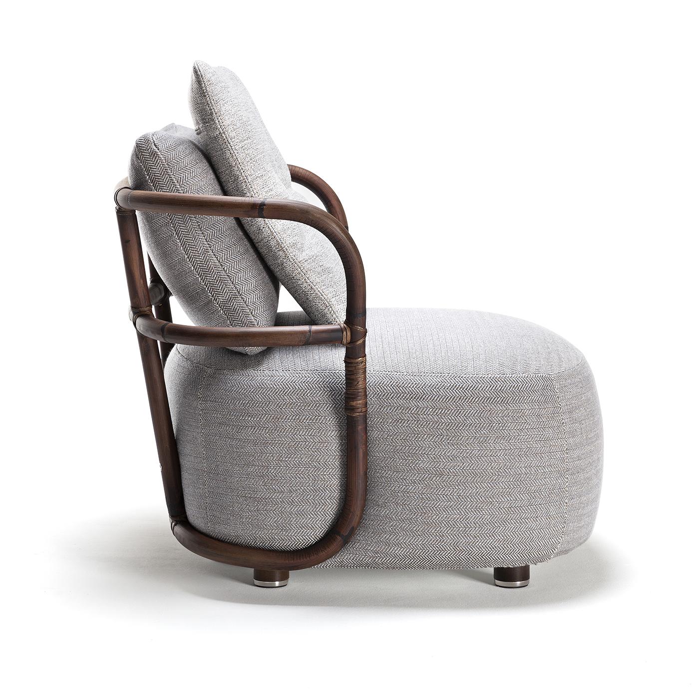 italien Fauteuil d'extérieur Jungle Slim Low de Massimo Castagna en vente