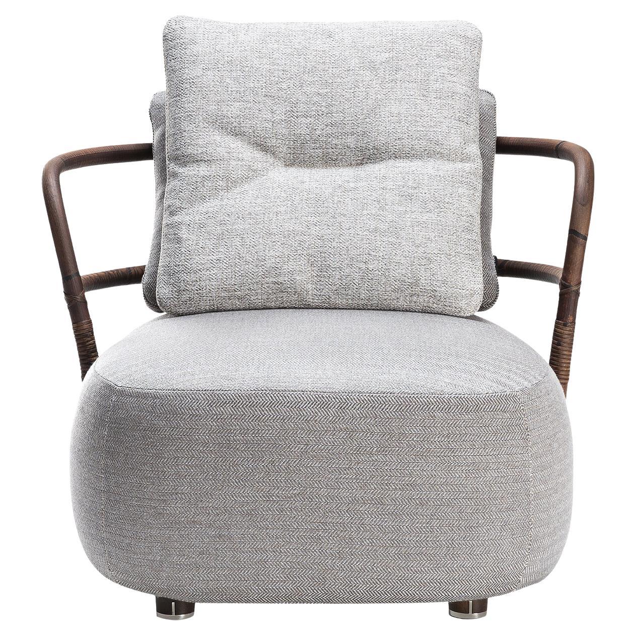 Jungle Slim Low Outdoor Armchair by Massimo Castagna
