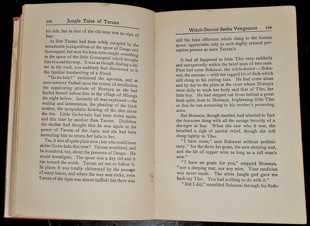 American Jungle Tales of Tarzan First Edition For Sale