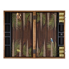 Jungle Tournament Backgammon Set by Alexandra Llewellyn
