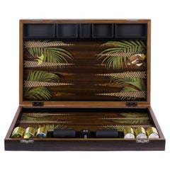 Jungle Tournament Backgammon Set by Alexandra Llewellyn