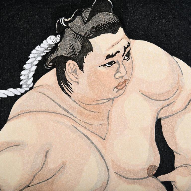 traditional sumo art
