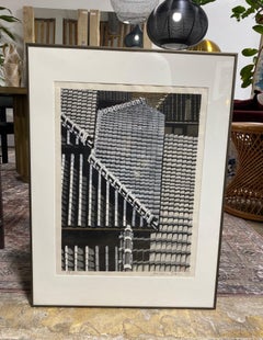 Junichiro Sekino signierte japanische Holzschnitt-ofenfliesen in limitierter Auflage