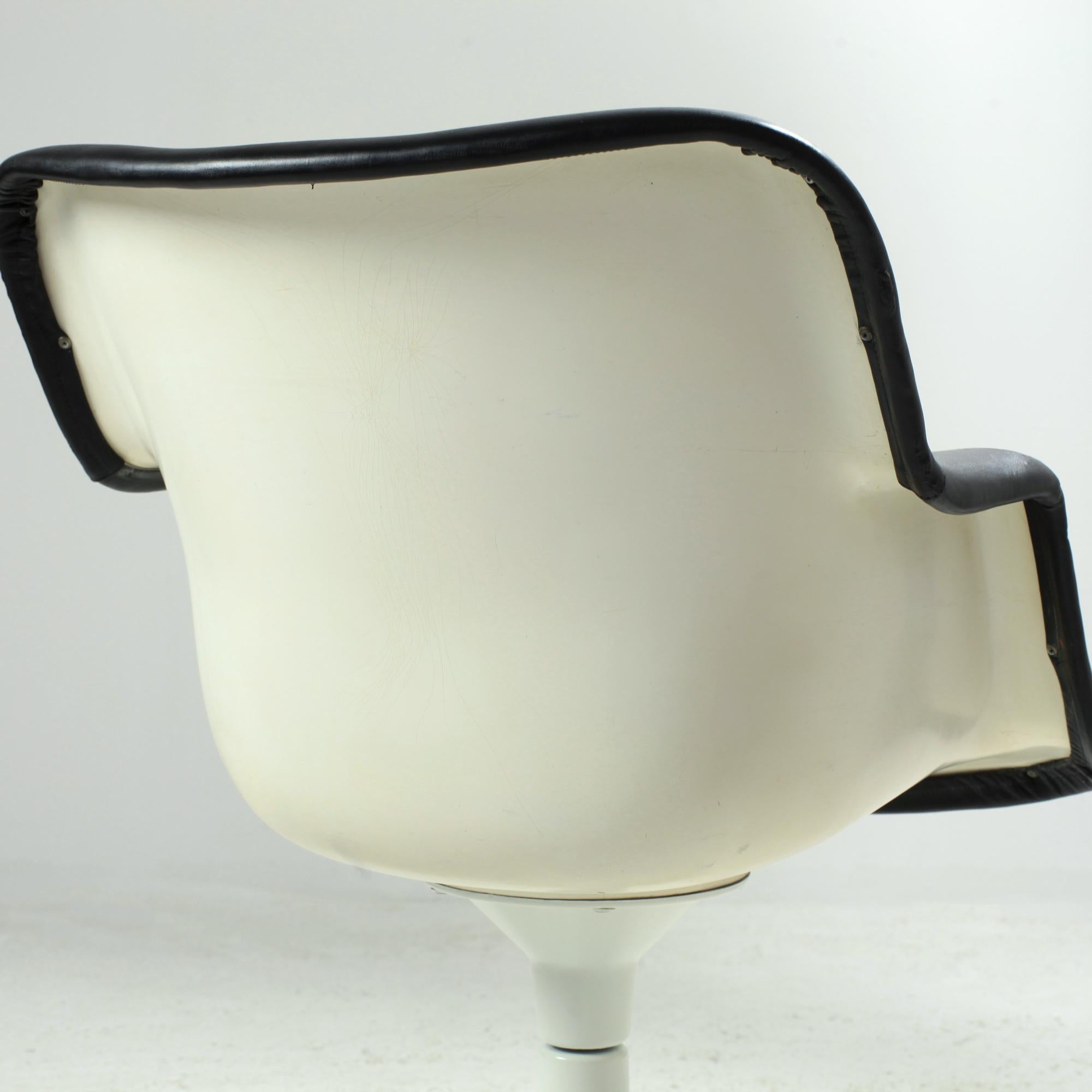 Junior-Drehstuhl von Yrjö Kukkapuro für Haimi, Finnland, 1960er Jahre im Angebot 4