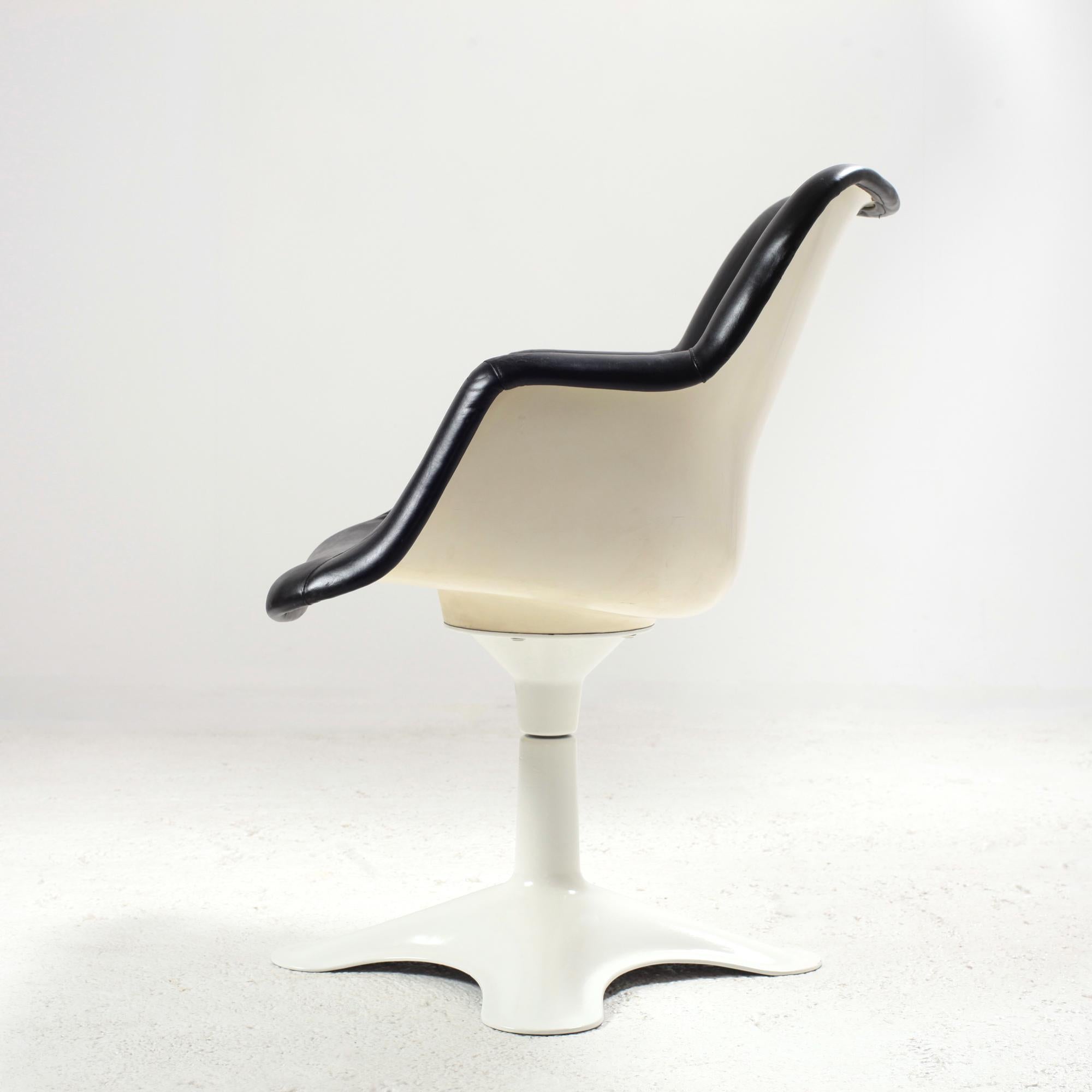 Junior-Drehstuhl von Yrjö Kukkapuro für Haimi, Finnland, 1960er Jahre (Finnisch) im Angebot