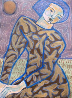 "Field of Daydreams" Abstract Figure Painting