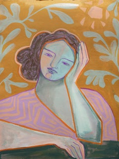 "Sunshine Sally" Abstract Figure Painting