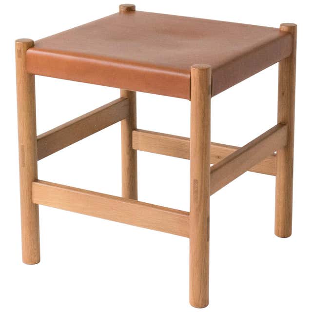 Temi Stool in Teja by Sun at Six, Minimalist Velvet Stool For Sale at ...