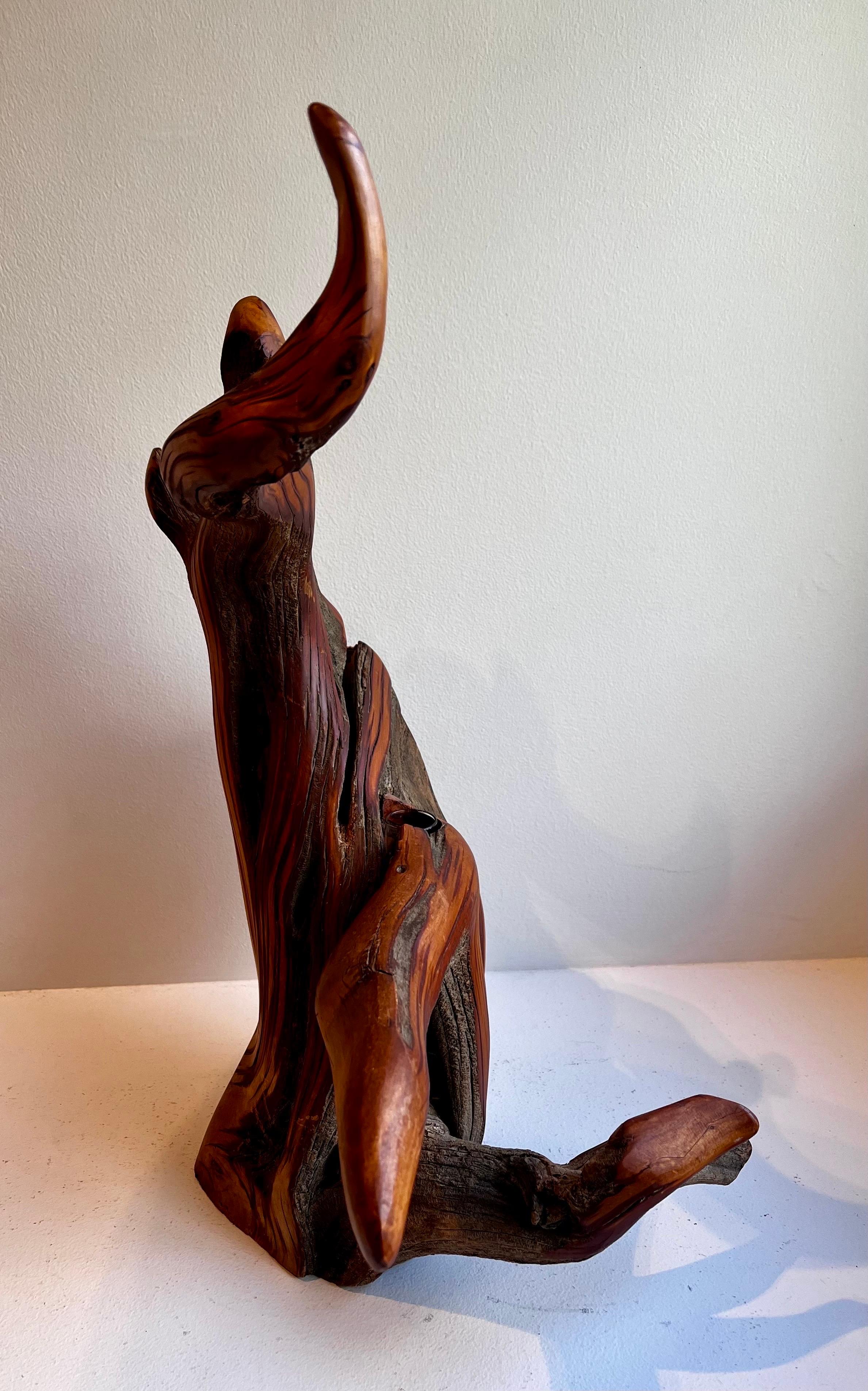 Vaso per boccioli in Wood Juniper in vendita 3