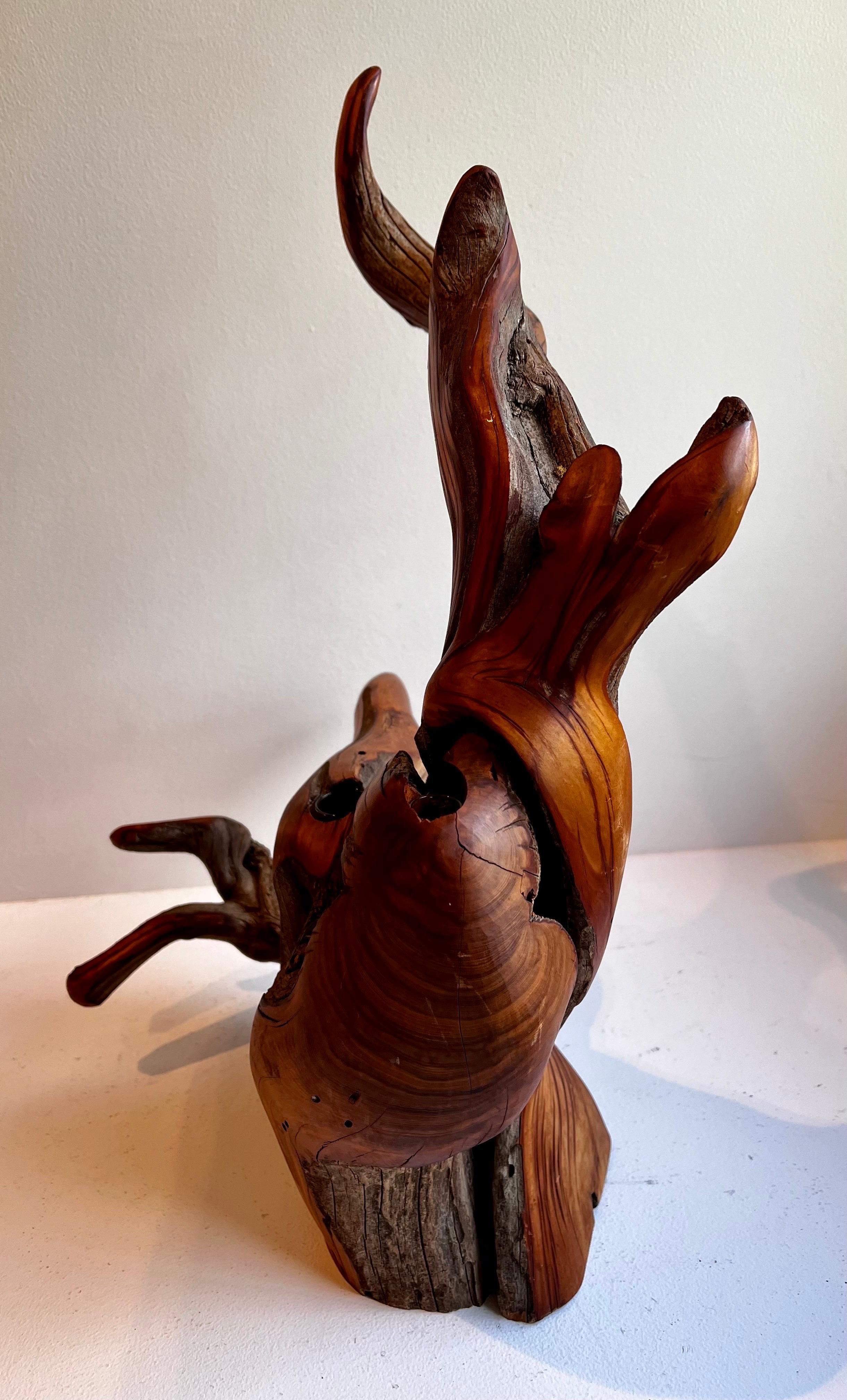 Vaso per boccioli in Wood Juniper in vendita 4