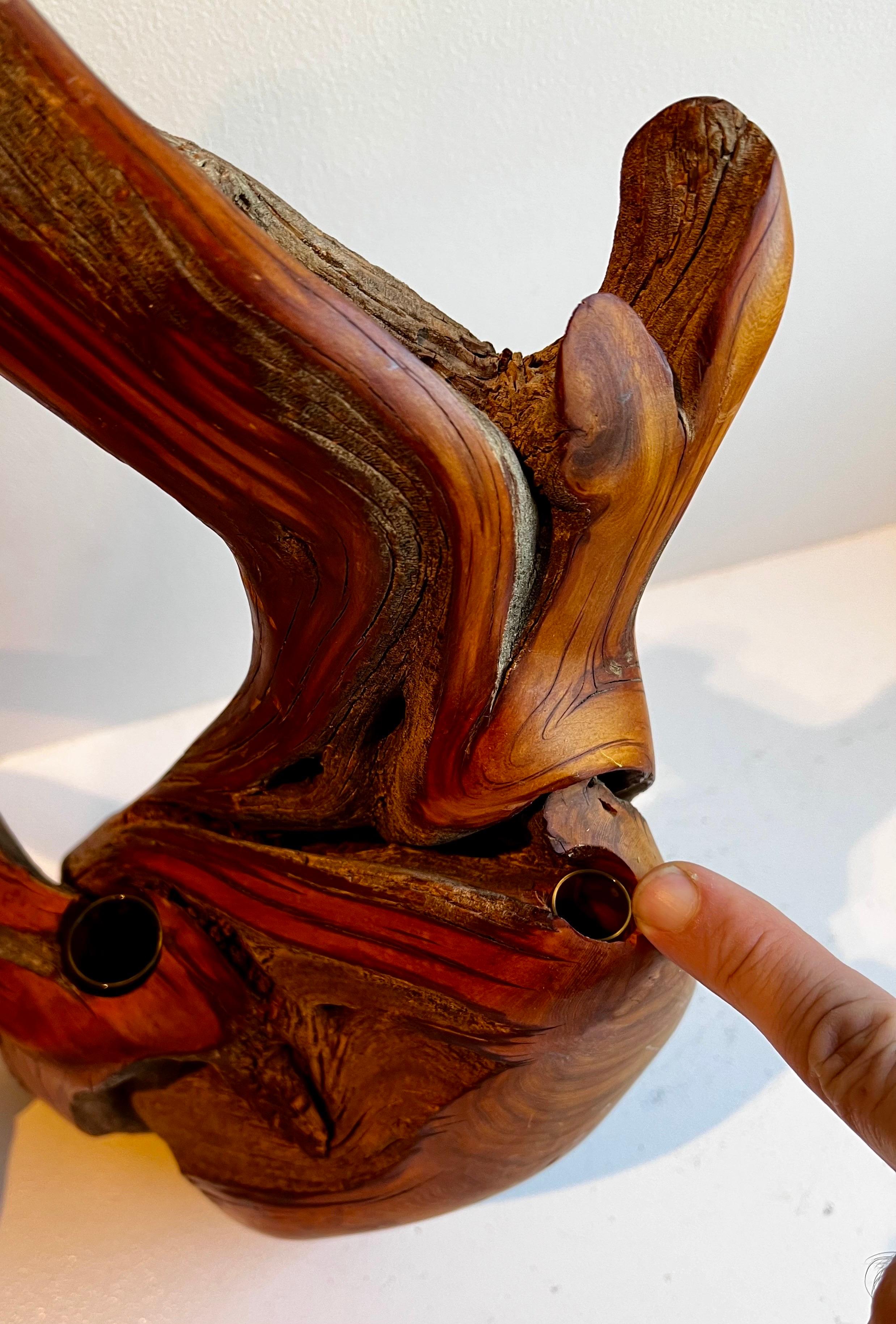Vaso per boccioli in Wood Juniper in vendita 5