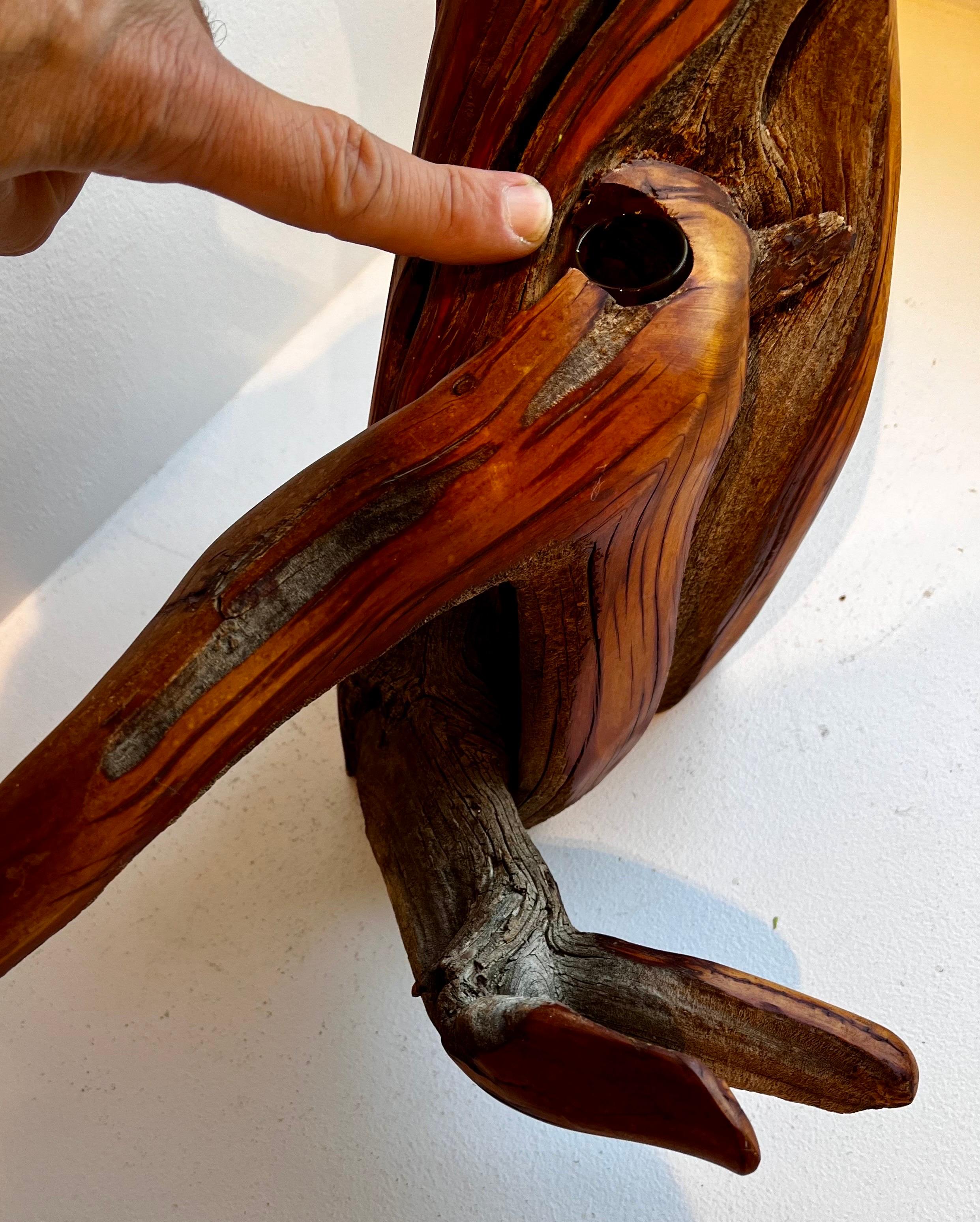 Vaso per boccioli in Wood Juniper in vendita 6