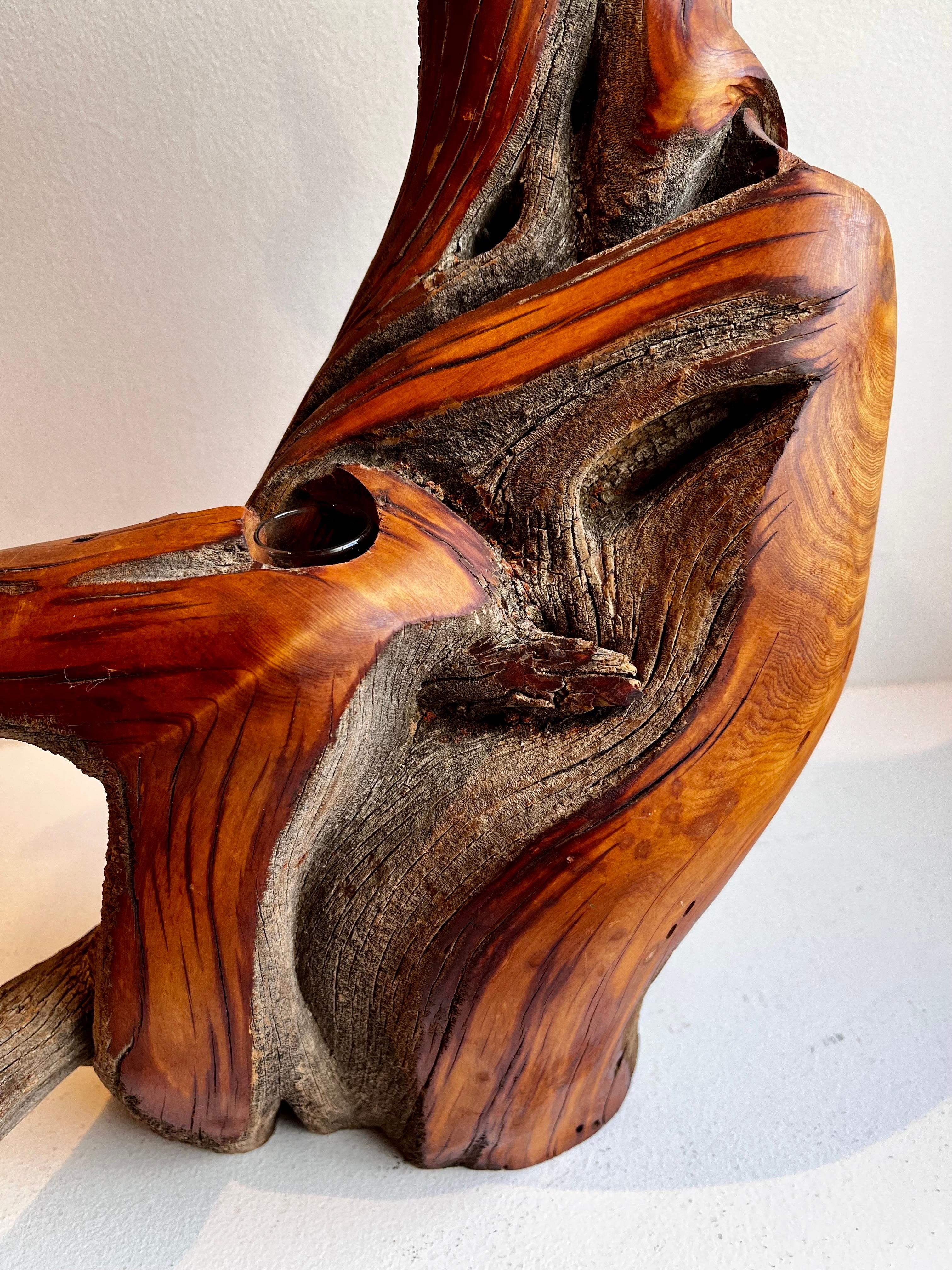 Vaso per boccioli in Wood Juniper in vendita 7