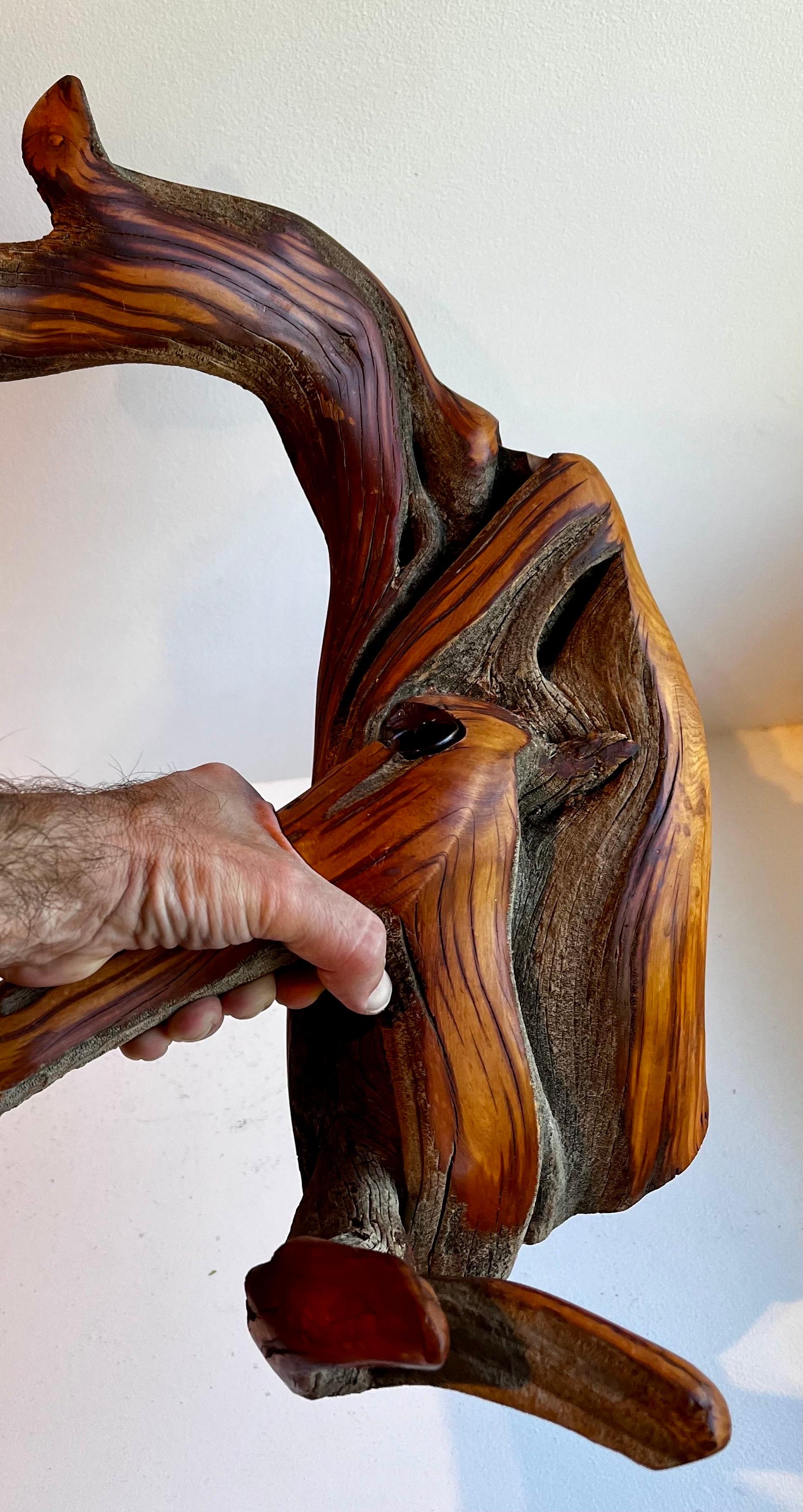 Vaso per boccioli in Wood Juniper in vendita 9