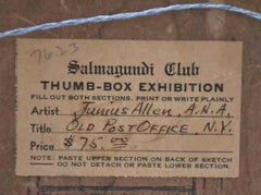 THE OLD NEW YORK POST OFFICE"