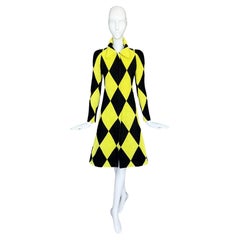 JUNKO SHIMADA SS 2001 Veste Manteau Harlequin