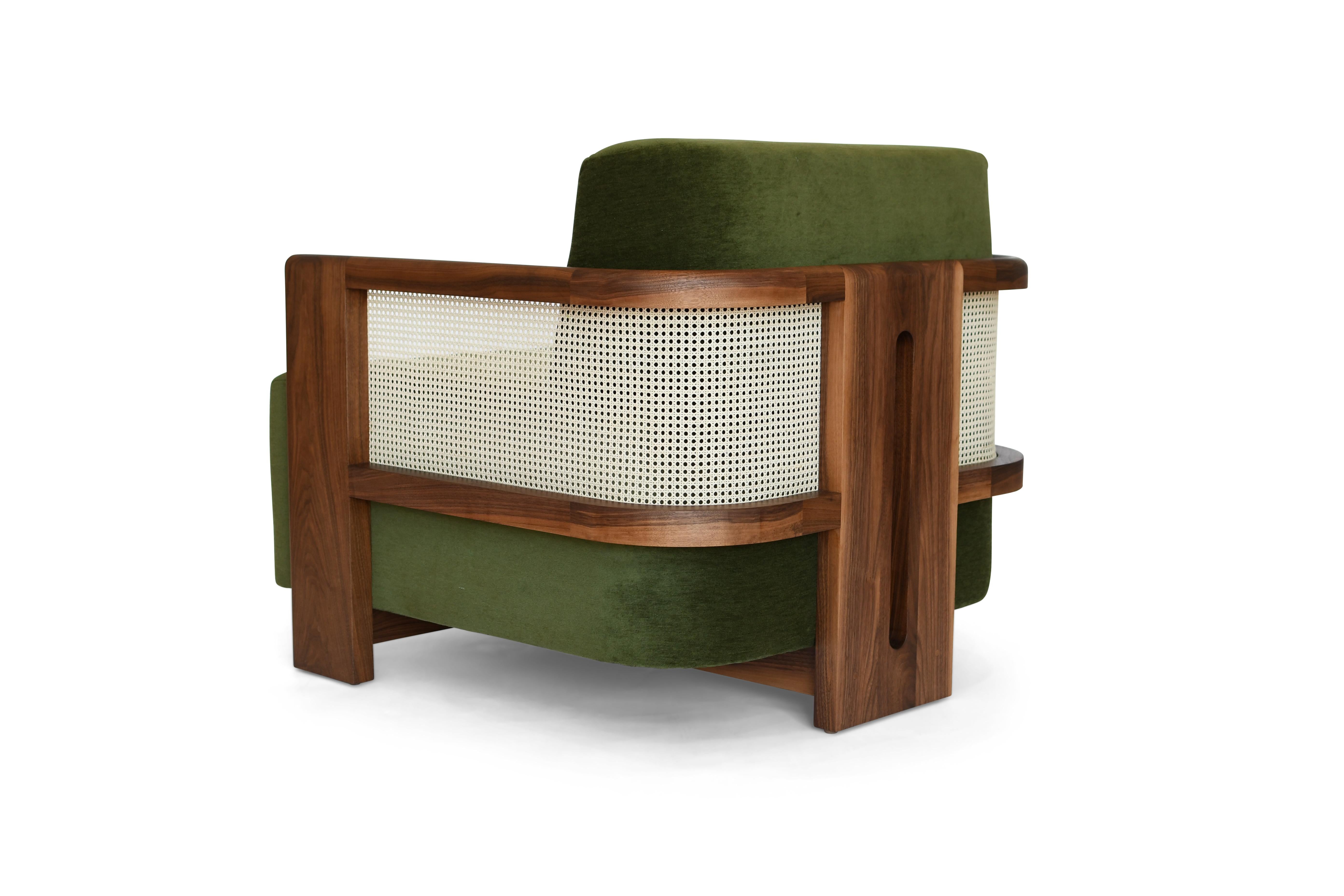 Bleached Juno Lounge Chair For Sale