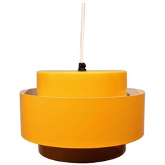Juno Pendant, Dark Yellow by Jo Hammerborg for Fog and Mørup, 1960s