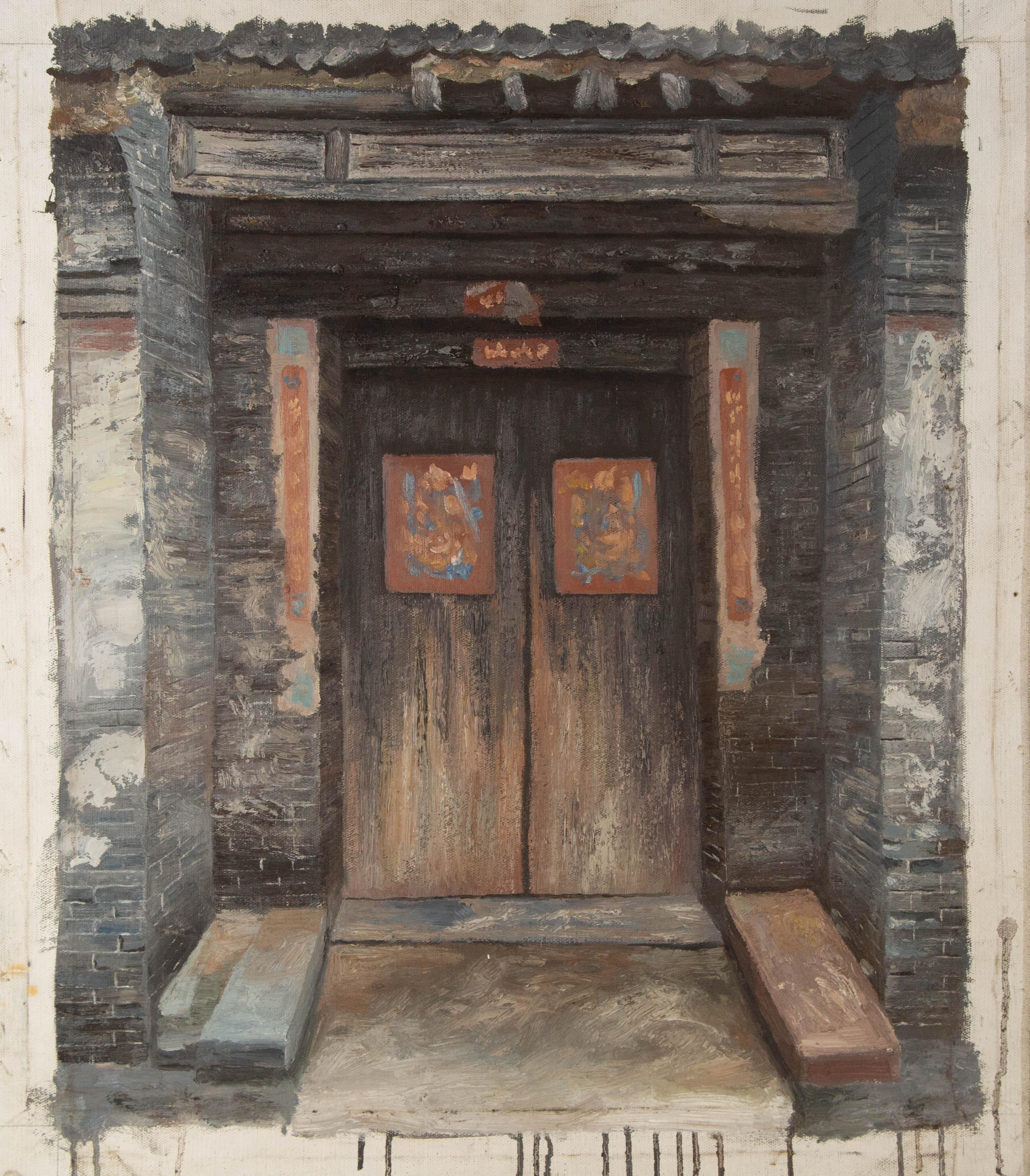 Junwei Zhang Landscape Original Oil On Canvas 