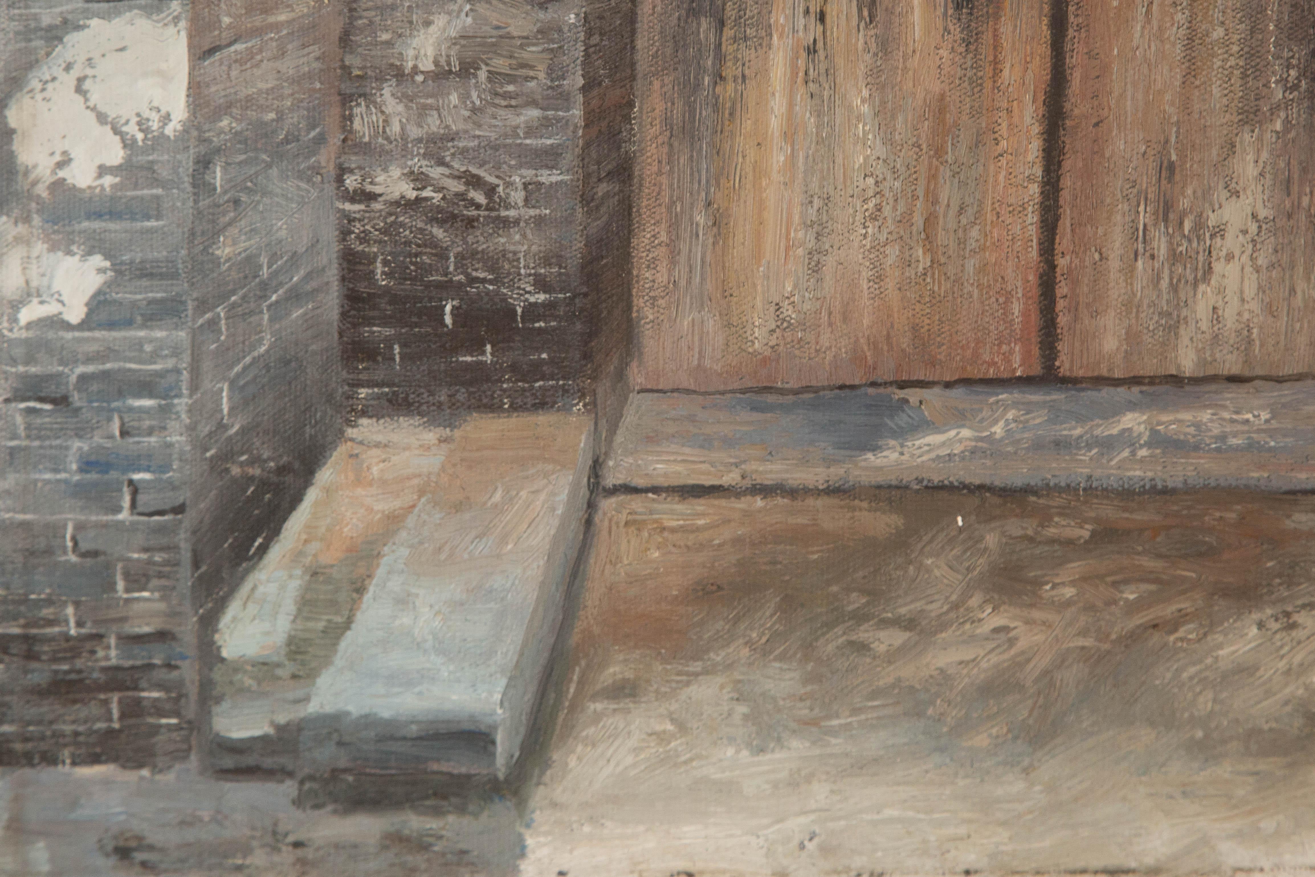 Junwei Zhang Landscape Original Oil On Canvas 