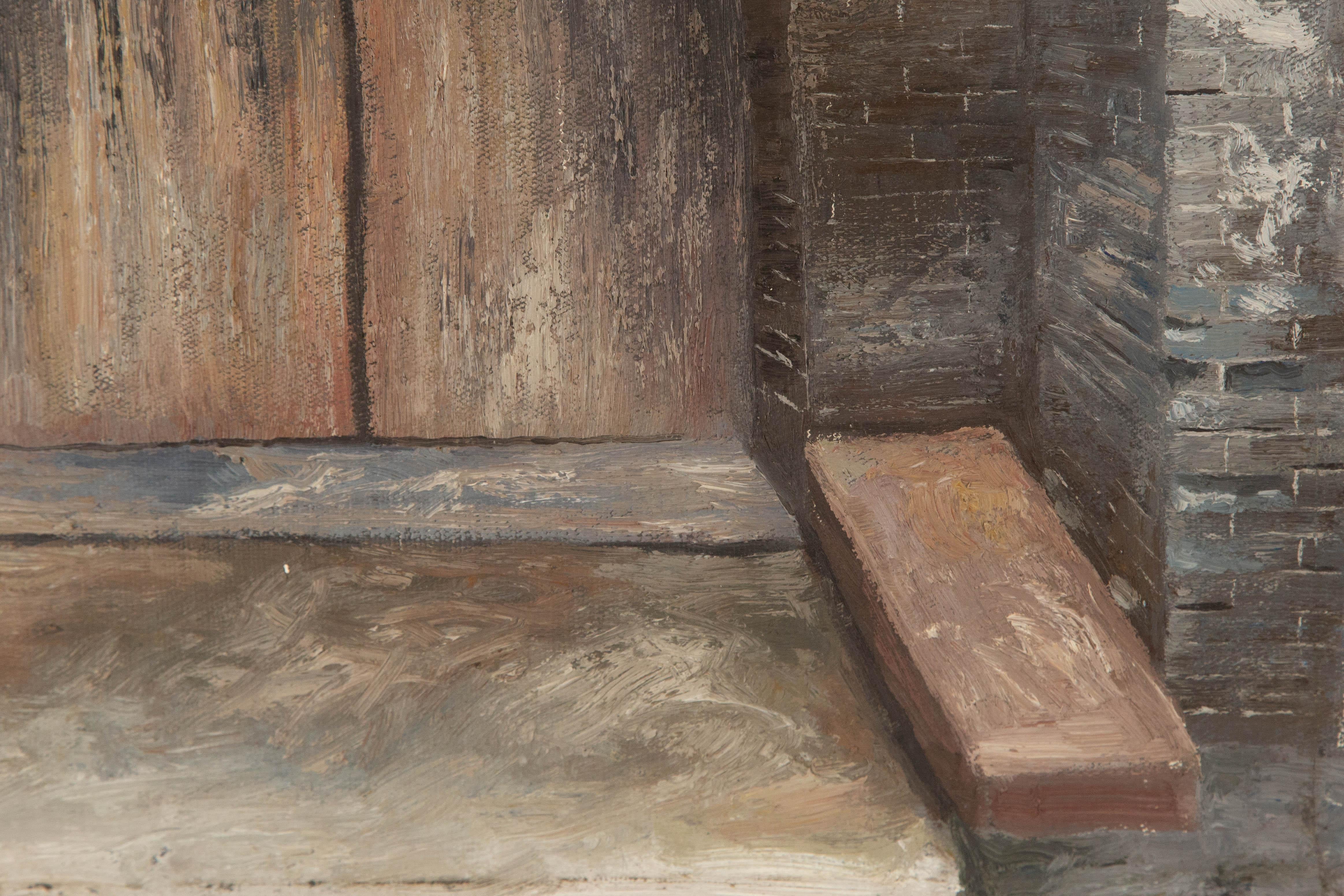 Junwei Zhang Landscape Original Oil On Canvas 