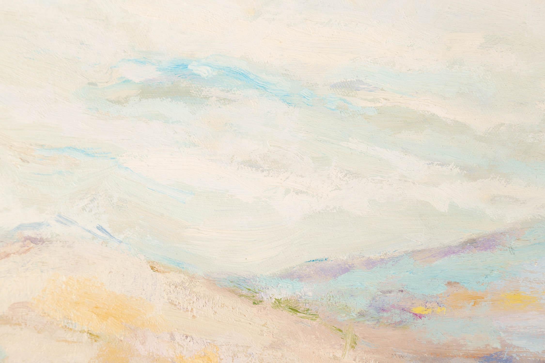 Olio originale su tela di Junxue Xun, impressionista, 