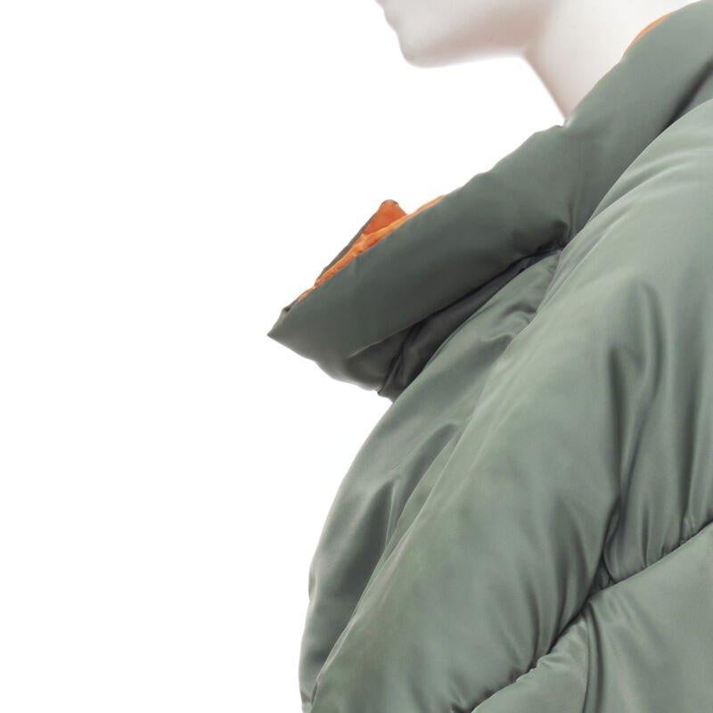 Junya Watanabe 2006: giacca bomber MA-1 imbottita e decostruita, mantello S in vendita 5