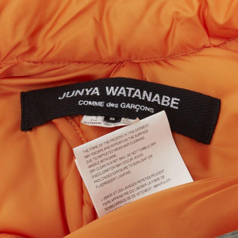 Junya Watanabe 2006: giacca bomber MA-1 imbottita e decostruita, mantello S in vendita 6