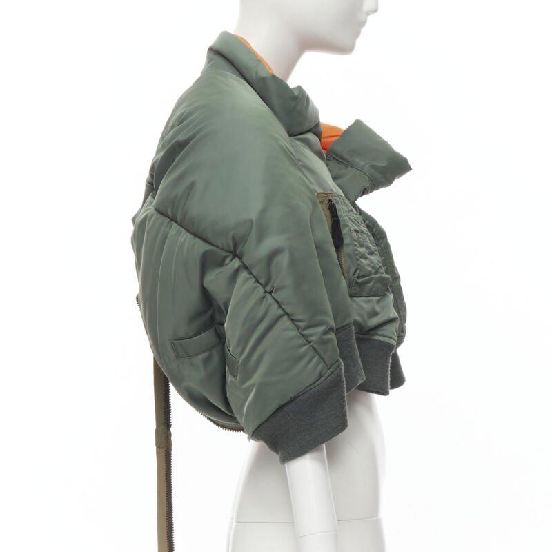 Junya Watanabe 2006: giacca bomber MA-1 imbottita e decostruita, mantello S In condizioni ottime in vendita a Hong Kong, NT