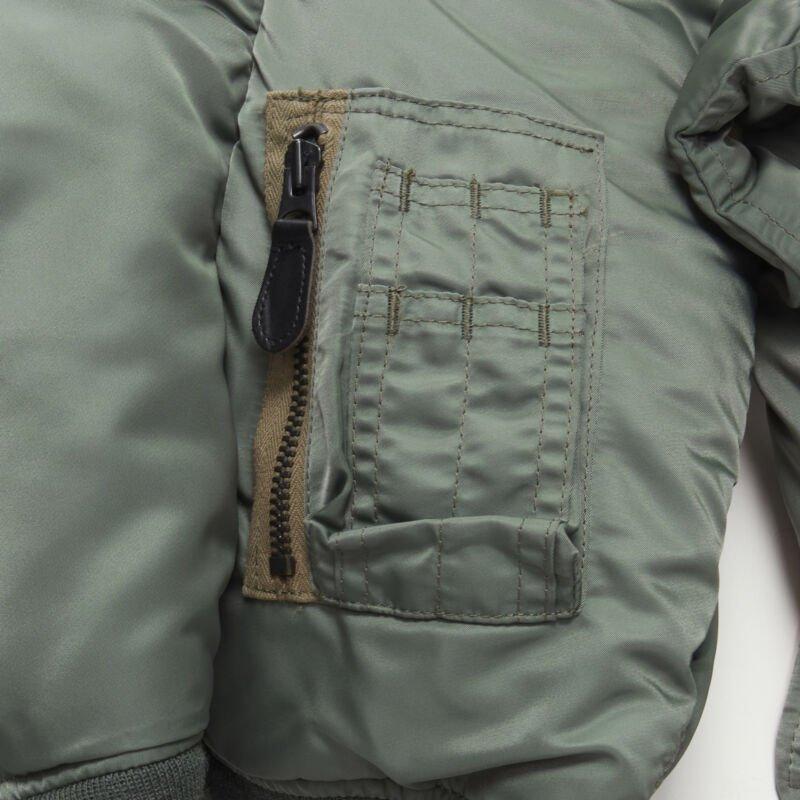 Junya Watanabe 2006: giacca bomber MA-1 imbottita e decostruita, mantello S in vendita 4