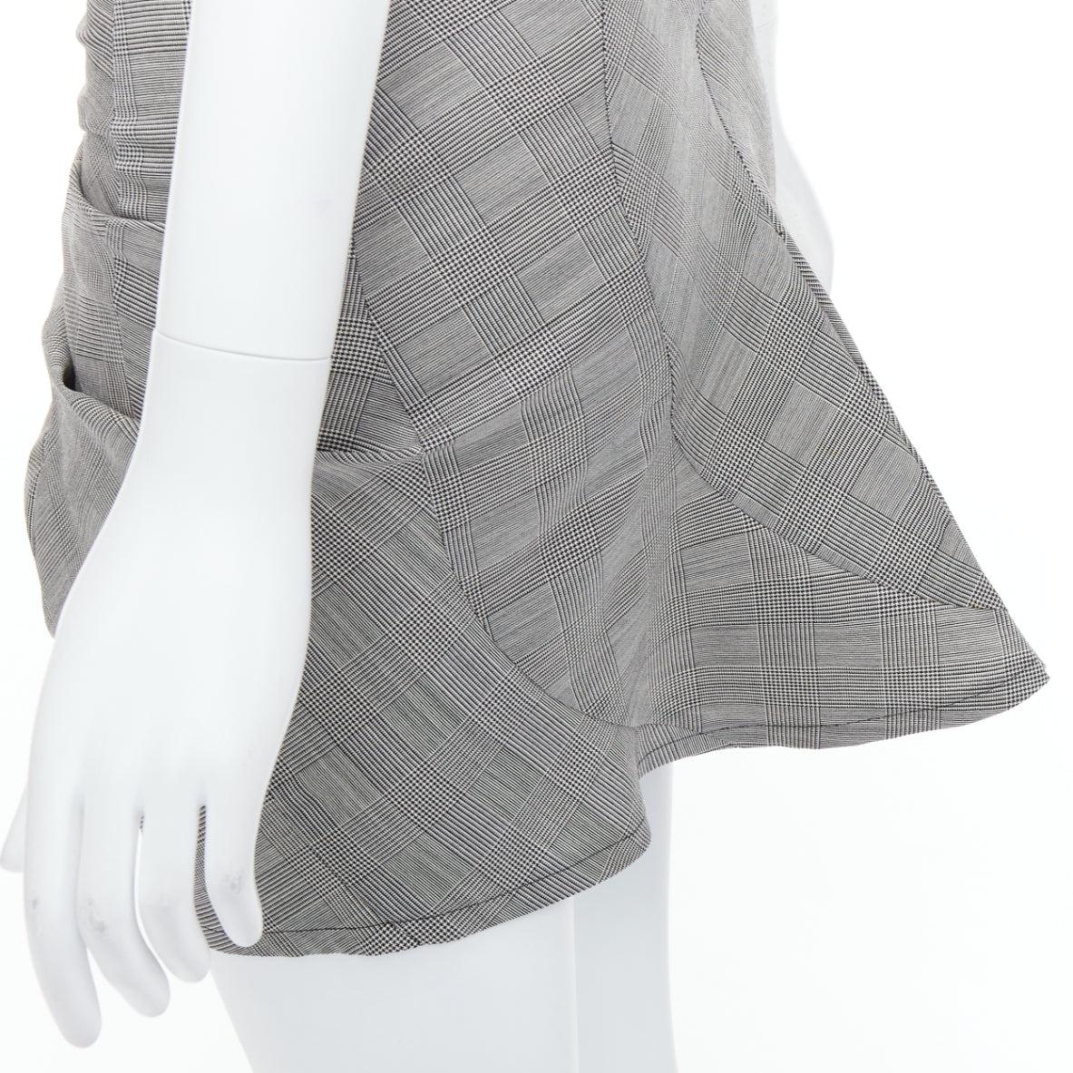 JUNYA WATANABE 2009 3D curved cut deconstructed ruched skirt XS For Sale 1